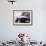 Jacques Cousteau in Underwater Observation Chamber on Deck of 'Calypso' in 1959-null-Framed Photo displayed on a wall