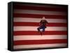 Jacques D'Amboise in New York City Ballet Production of Stars and Stripes-Gjon Mili-Framed Stretched Canvas