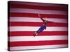 Jacques D'Amboise in New York City Ballet Production of Stars and Stripes-Gjon Mili-Stretched Canvas