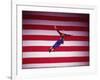 Jacques D'Amboise in New York City Ballet Production of Stars and Stripes-Gjon Mili-Framed Premium Photographic Print