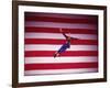 Jacques D'Amboise in New York City Ballet Production of Stars and Stripes-Gjon Mili-Framed Premium Photographic Print