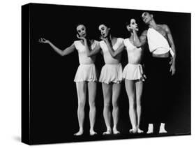 Jacques D'Amboise of the New York City Ballet-John Dominis-Stretched Canvas