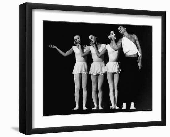 Jacques D'Amboise of the New York City Ballet-John Dominis-Framed Premium Photographic Print
