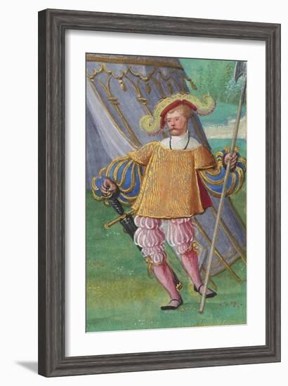 Jacques de Lalaing, c.1530-40-Simon Bening-Framed Giclee Print