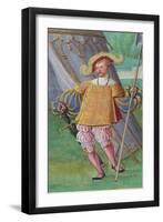 Jacques de Lalaing, c.1530-40-Simon Bening-Framed Giclee Print