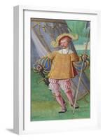 Jacques de Lalaing, c.1530-40-Simon Bening-Framed Giclee Print