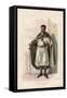 Jacques de Molay the Last Grand Master of the Knights Templar Burnt Alive for Alleged Crimes-Geille-Framed Stretched Canvas