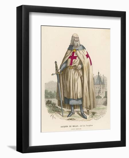 Jacques De Molay-null-Framed Art Print