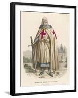 Jacques De Molay-null-Framed Art Print