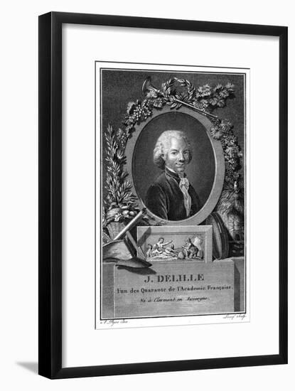 Jacques Delille-A Pujos-Framed Art Print