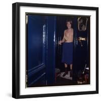 Jacques Dutronc in 1971-Roldes-Framed Photographic Print