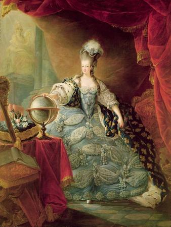 Portrait of Marie Antoinette Queen of France