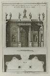 Planche 300 : coupe du corps central  de l'hôtel de Rohan , rue Vieille du Temple-Jacques-François Blondel-Giclee Print