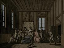 Assassination of Jean-Paul Marat --Jacques Francois Joseph Swebach-Giclee Print