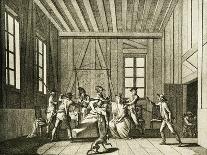 Assassination of Jean-Paul Marat --Jacques Francois Joseph Swebach-Giclee Print