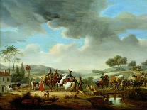 Convoy Escorted by French Dragoons-Jacques Francois Joseph Swebach-Giclee Print