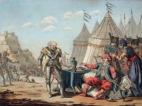 Death of Louis Joseph De Montcalm at the Siege of Quebec-Jacques Francois Joseph Swebach-Giclee Print