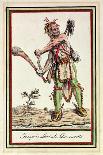 Iroquois Warrior-Jacques Grasset de Saint-Sauveur-Giclee Print