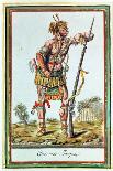 Iroquois Warrior-Jacques Grasset de Saint-Sauveur-Giclee Print