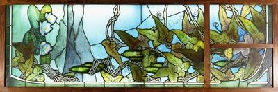 Leaded Stained Glass-Jacques Gruber-Framed Giclee Print