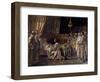 Jacques Ier D'aragon Dit Le Conquerant (1208-1276) Donne Son Epee a Son Fils Pierre III D'aragon Di-Ignacio Pinazo Camarlech-Framed Giclee Print