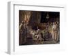 Jacques Ier D'aragon Dit Le Conquerant (1208-1276) Donne Son Epee a Son Fils Pierre III D'aragon Di-Ignacio Pinazo Camarlech-Framed Giclee Print