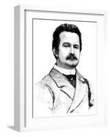 Jacques Inaudi, Italian Calculator-Science Photo Library-Framed Photographic Print
