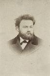 Emile Zola (1840-1902), écrivain-Jacques J.B. Edouard Gatel-Mounted Giclee Print
