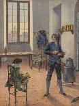 Napoleon Bonaparte in Auxonne-Jacques Job-Giclee Print