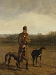 Portrait of Lord Rivers with Two Greyhounds, c.1825-Jacques Laurent Agasse-Giclee Print