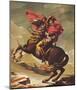 Jacques-Louis David (Napoleon Crossing the Alps) Art Poster Print-null-Mounted Poster