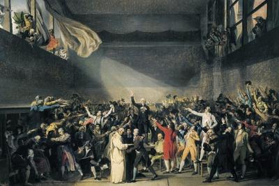 Oath Taken at the Jeu De Paume, 20 June 1789