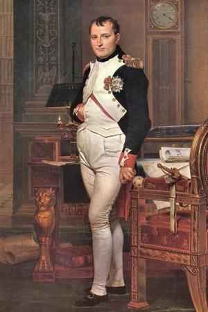 Portrait of Napoleon in His Work Room