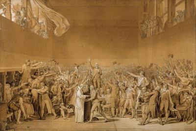 Study for the Tennis Court Oath, June 20, 1789
