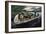 Jacques Marquette and Louis Joliet in a Canoe on the Upper Mississippi River, c.1673-null-Framed Giclee Print