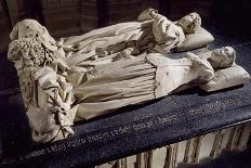 Tomb of Charles I of Bourbon and His Wife Agnes of Burgundy-Jacques Morel-Framed Stretched Canvas