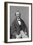 Jacques Offenbach (1819-188), German-Born French Composer, Cellist and Impresario of the Romantic-Felix Nadar-Framed Giclee Print