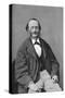 Jacques Offenbach (1819-188), German-Born French Composer, Cellist and Impresario of the Romantic-Felix Nadar-Stretched Canvas