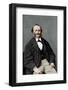 Jacques Offenbach (1819-1880), German-born French composer, cellist and impresario of the romantic-Nadar-Framed Photographic Print