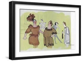 Jacques Offenbach 's 'Orphée-Leonetto Cappiello-Framed Giclee Print