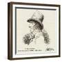 Jacques-Rene Hebert, Span-null-Framed Art Print