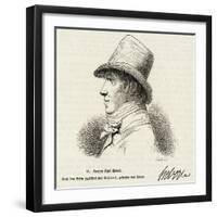 Jacques-Rene Hebert, Span-null-Framed Art Print