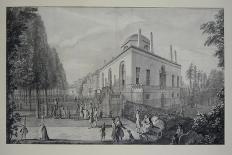 Riverside Basin, Lord Burlington's Chiswick Villa (Pen and Ink with Wash on Paper)-Jacques Rigaud-Giclee Print