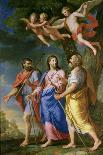 St. Anne Leading the Virgin to the Temple, c.1635-45-Jacques Stella-Giclee Print