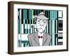 Jacques Tati-Neale Osborne-Framed Giclee Print