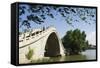 Jade Belt Bridge Built During Emperor Qialong's Reign in the 18th Century-Christian Kober-Framed Stretched Canvas