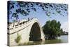 Jade Belt Bridge Built During Emperor Qialong's Reign in the 18th Century-Christian Kober-Stretched Canvas