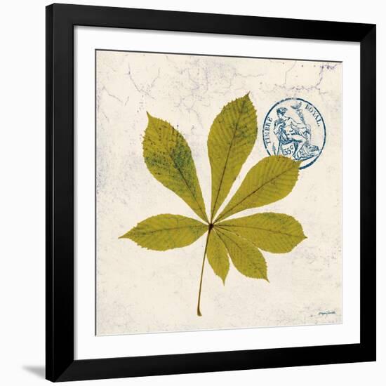 Jade Forest Leaf 3-Morgan Yamada-Framed Art Print