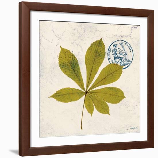 Jade Forest Leaf 3-Morgan Yamada-Framed Art Print