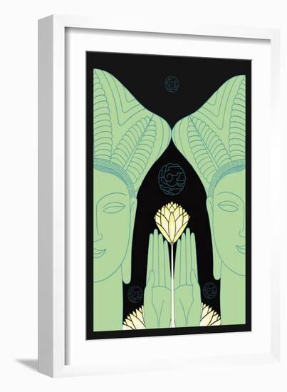 Jade Goddess Images-Frank Mcintosh-Framed Art Print